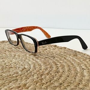 RAY-BAN RB 5223 Glasses in Black & Red